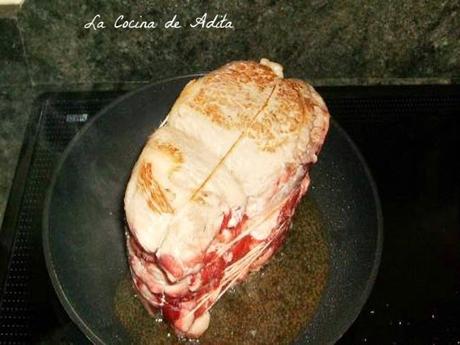 Lomo de buey asado (rosbif) dieta