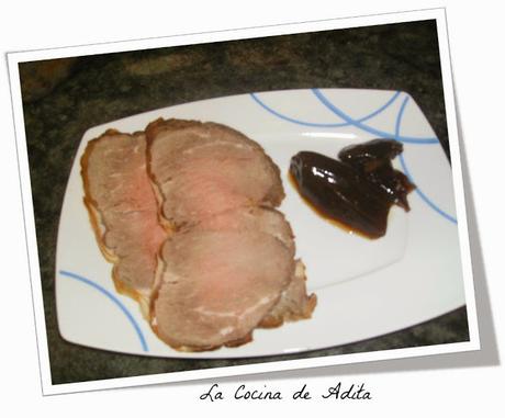 Lomo de buey asado (rosbif) dieta