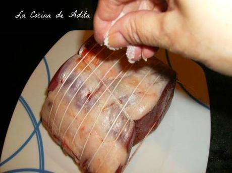 Lomo de buey asado (rosbif) dieta