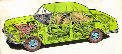 BMW 1800 del año 1963