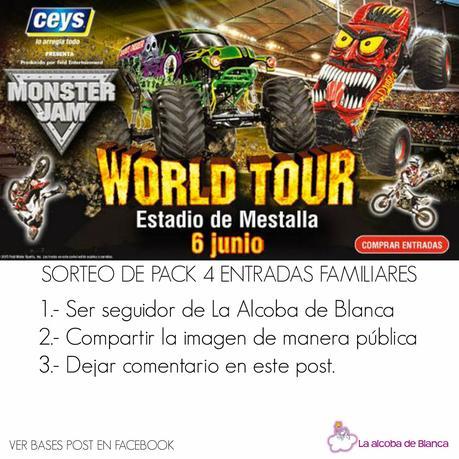 SORTEO 4 ENTRADAS MONSTER JAM - VALENCIA