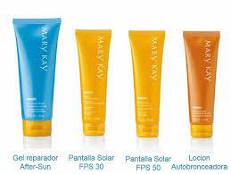 Productos Solares de Mary Kay