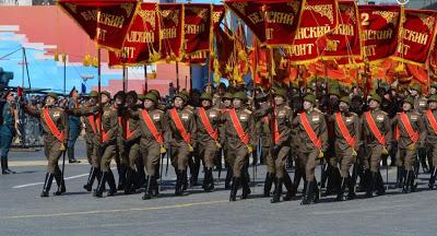 Mega desfile por 70 Aniversario de la victoria contra el fascismo [+ fotos y videos]