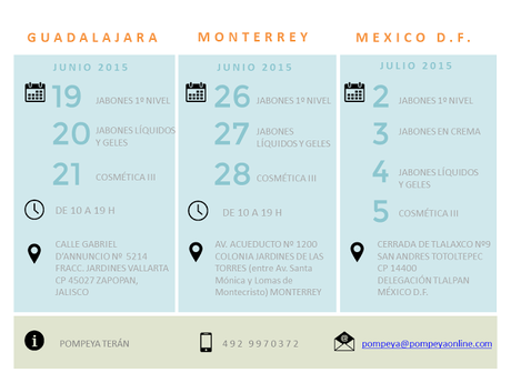 Cuartas Jornadas de Jabones Naturales Artesanos en México 2015