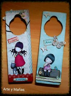 Detalles de Comunión. Cuelgapuertas