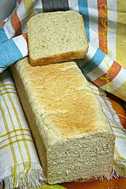 pan de leche de almendra,pan de molde inglés, Dan Lepard