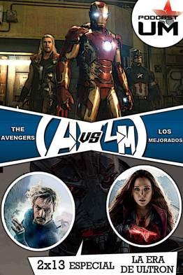 PODCASTUM 2X13 ESPECIAL LOS VENGADORES: LA ERA DE ULTRON… PERO MOLA MAS LA VISION