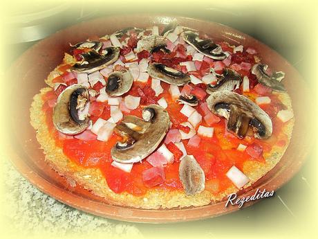 PIZZA DE MASA DE COLIFLOR