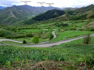 Val.le Peral-El Cogul.lu-El Picu la Campona