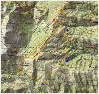 Val.le Peral-El Cogul.lu-El Picu la Campona