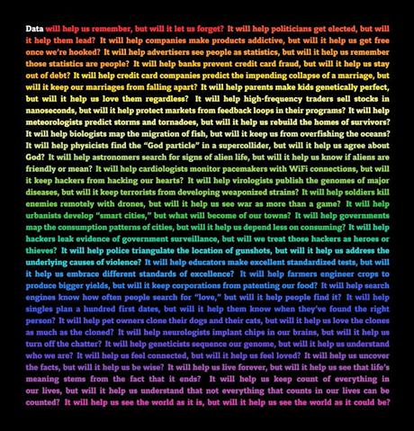 Data will help us, 29 de abril de 2015