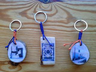 Llaveros con palé y transferencias Llaveros con palé y transferencias