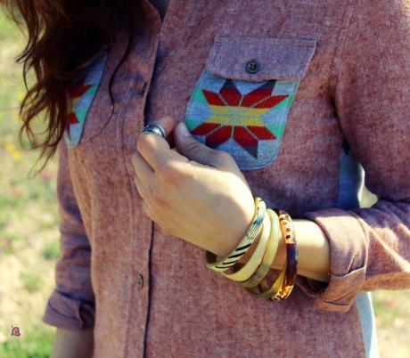 Casmisa Navajo-Navajo Shirt-Chemise Navajo Jollychic