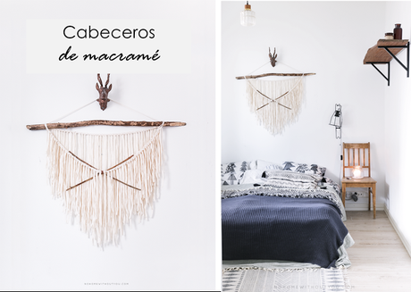 Cabeceros con macramé Cabeceros con macramé