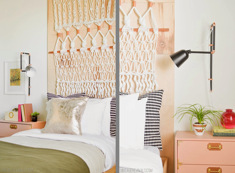 Cabeceros con macramé Cabeceros con macramé