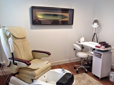 Sala donde se realiza la manicura y la pedicura en I´m Pretty - Foto: Amaya Barriuso