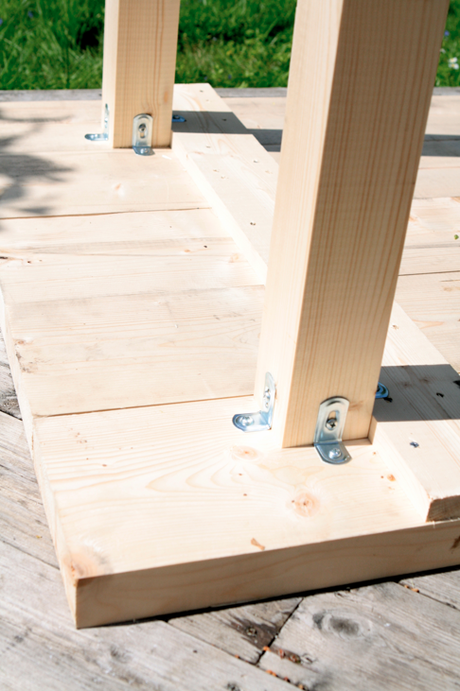 DIY: MESA TABLÓN PARA EL JARDIN