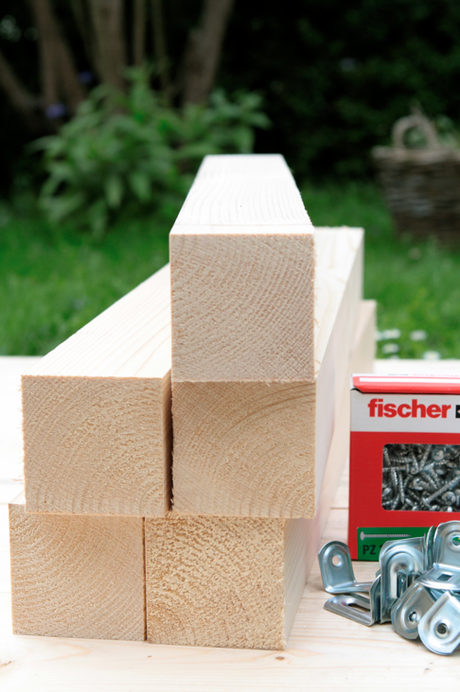 DIY: MESA TABLÓN PARA EL JARDIN