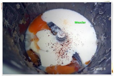 QUICHE DE VERDURAS paso 4