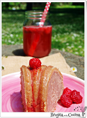 Bundt cake San Miguel fresca y frambuesa & Cóctel Beer and raspberry