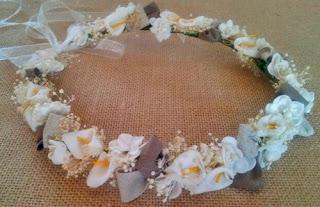 Diademas de flores by ceremonias.