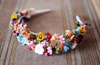 Diademas de flores by ceremonias.