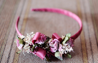 Diademas de flores by ceremonias.