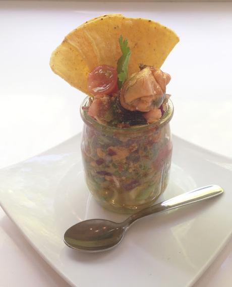 Tartar de mejillones Tex Mex. #Elmesdelamadre con @Calvo_es