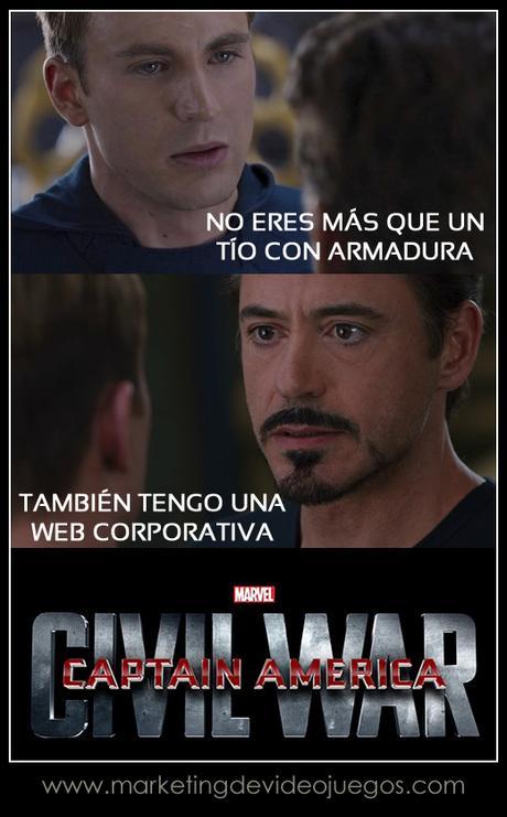 Web Corporativa - Marketing de Videojuegos