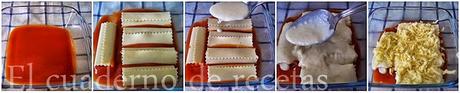 Canelones de Pollo del Cocido