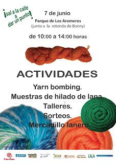 Organizando el gran día de las tejedoras!