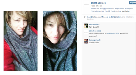 Maxi-bufanda, maxi-tendencia