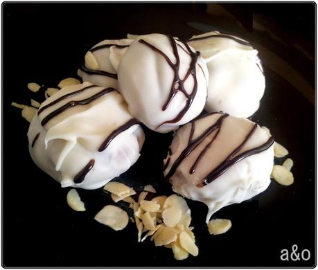 Galletas de chocolate elevadas al cubo