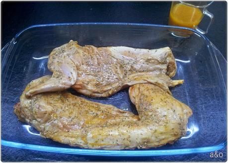 Conejo al horno