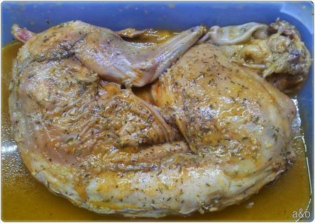 Conejo al horno