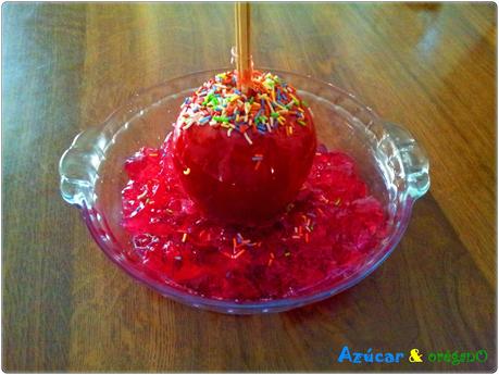 Manzanas caramelizadas