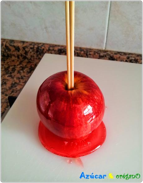 Manzanas caramelizadas