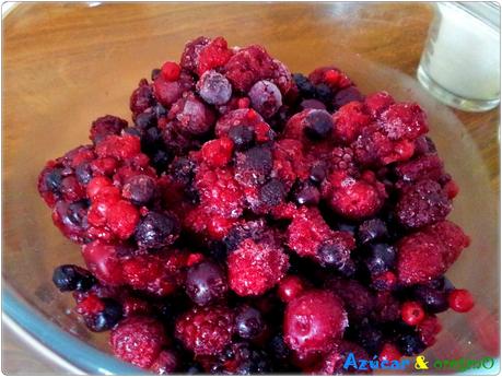 Mermelada de frutas del bosque