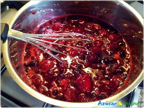 Mermelada de frutas del bosque