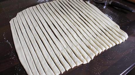 Crema de calabaza y manzana y grissini especiados