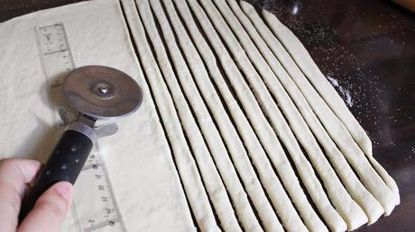 Crema de calabaza y manzana y grissini especiados