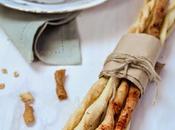 Crema calabaza manzana grissini especiados