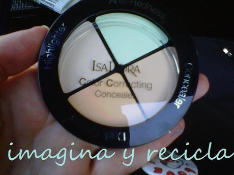 Probando IsaDora Color Correcting Concealer