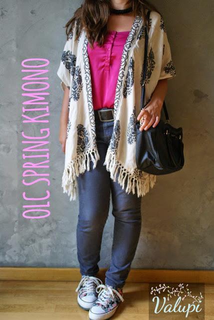 Outfit low cost: Spring kimono
