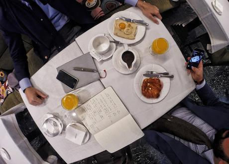 Nuestros desayunos en Embassy.