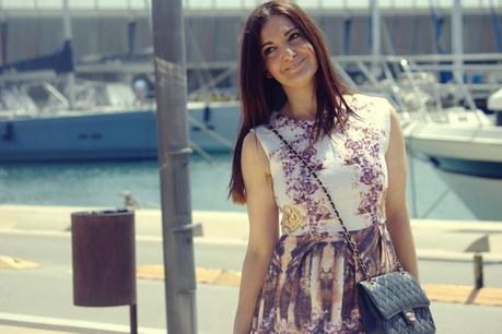 Sheinside: Vestido barroco