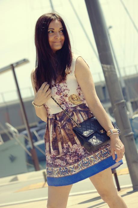 Sheinside: Vestido barroco