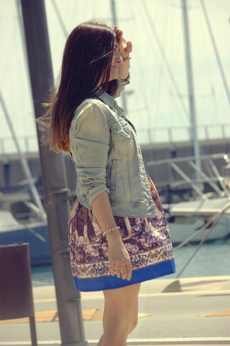 Sheinside: Vestido barroco