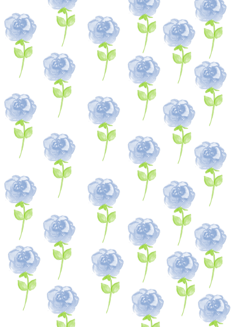 Clipart flores acuarela y cartelitos bonitos