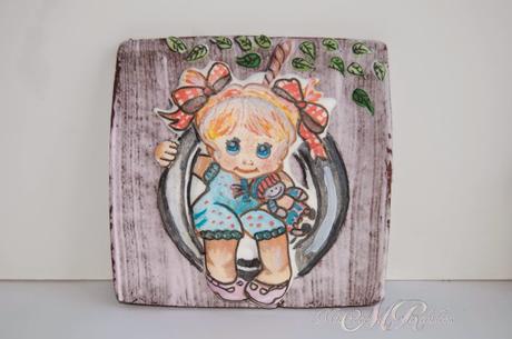 GALLETAS DECORADAS MAGNOLIA Y NIÑA TRAVIESA